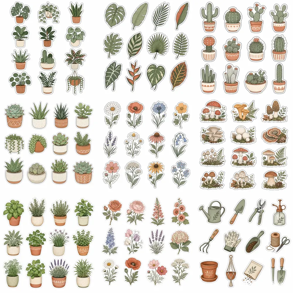 Plant Lover Sticker Sheets