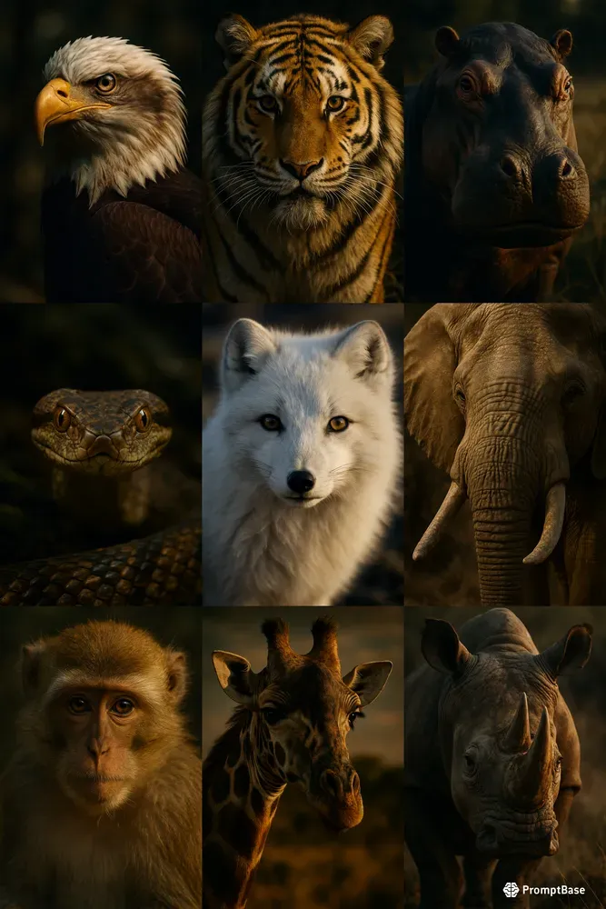 National Geographic Style Portraits