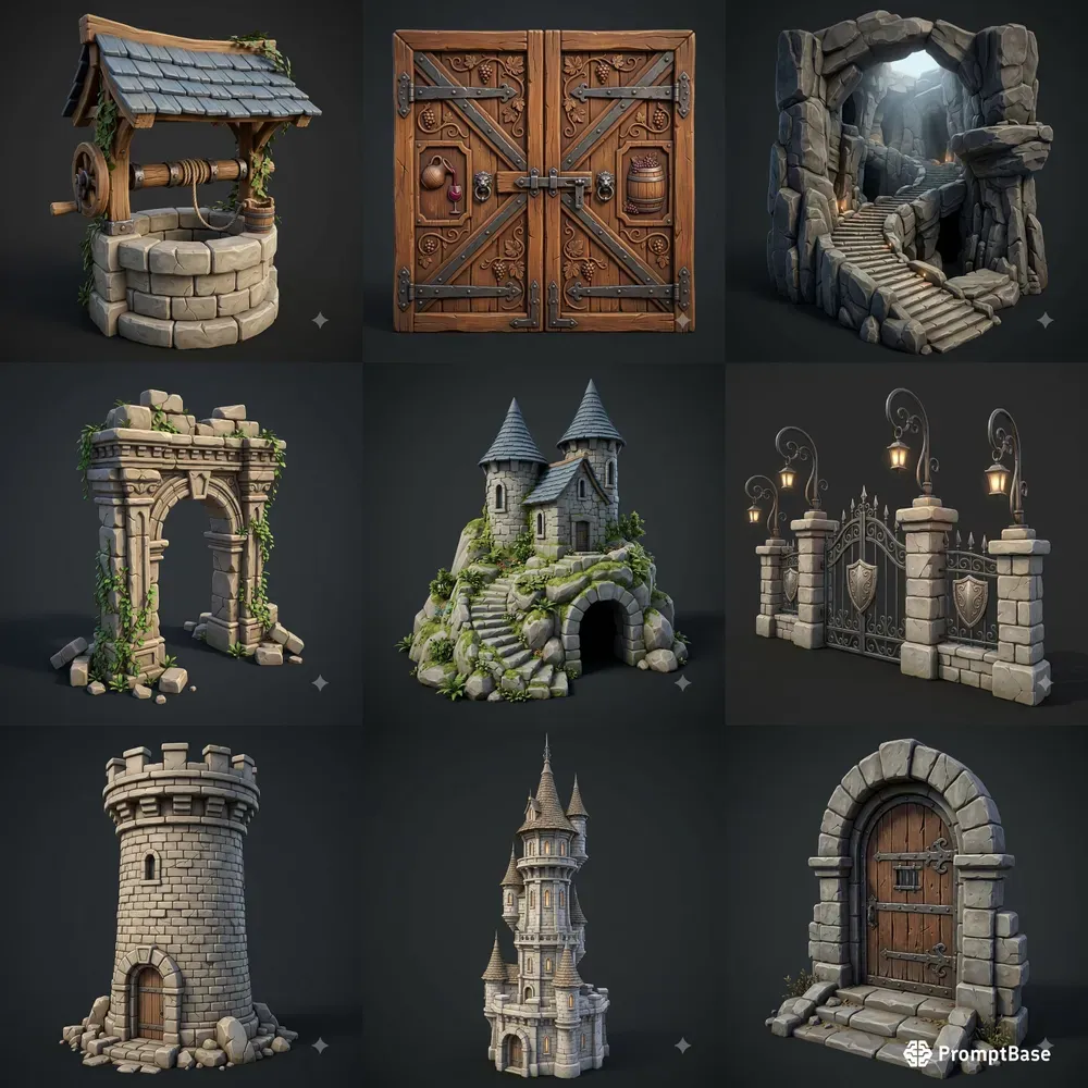 3D Model Game Assets