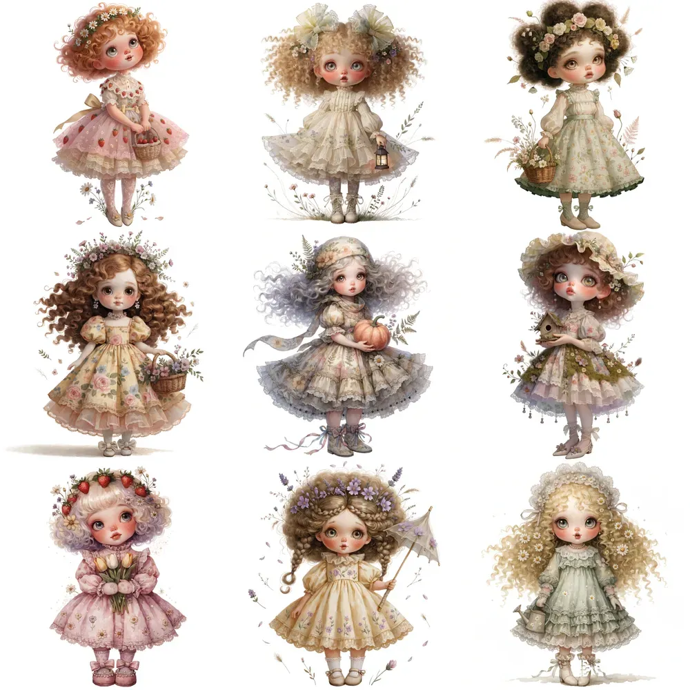 Whimsical Cottagecore Doll Collections