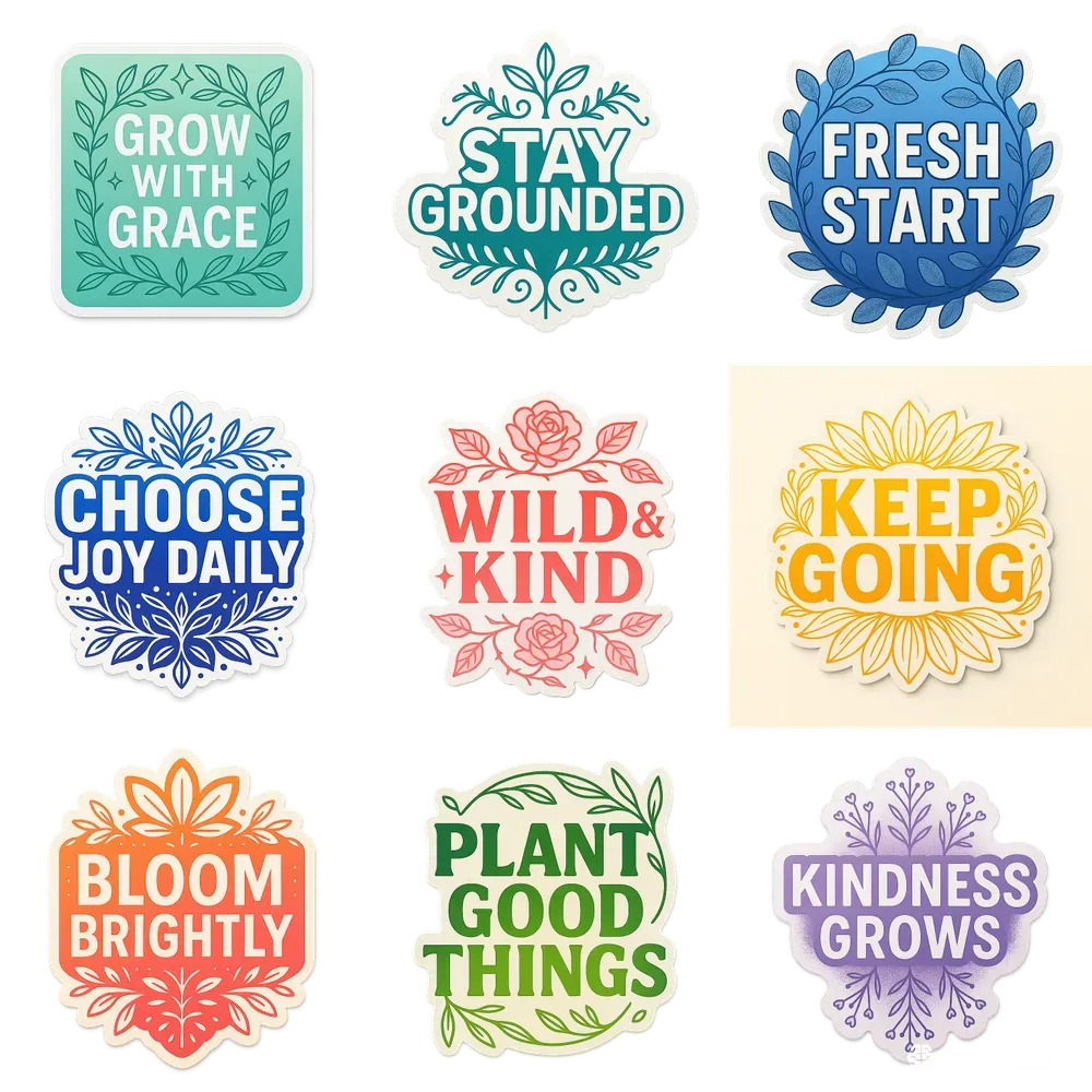 Diecut Sticker Designs