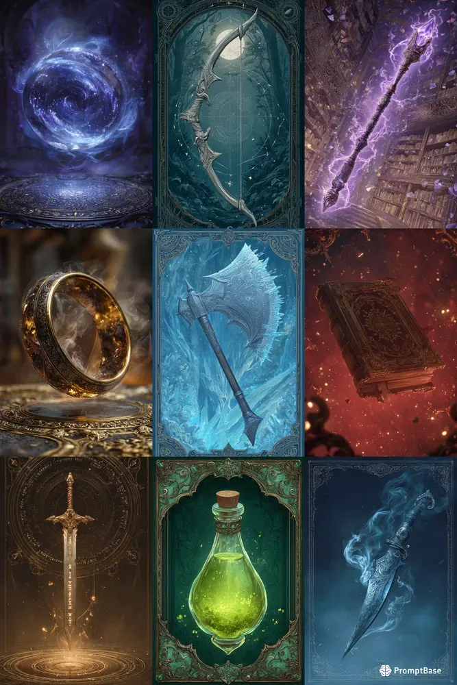 Fantasy RPG Magic Items Generator