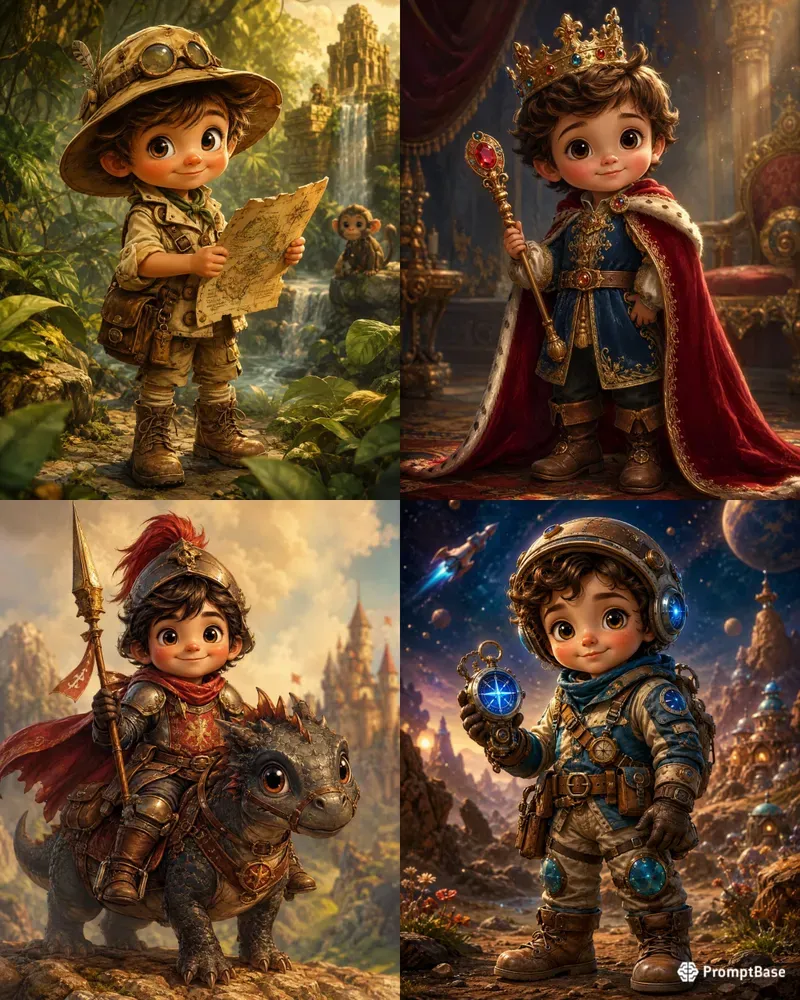 Whimsical Tiny Heroes