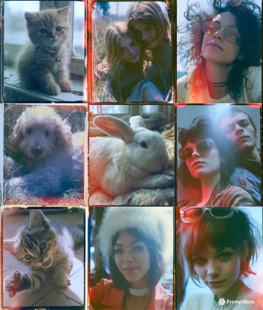 Dreamy Vintage Film Portraits