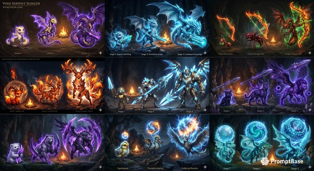 Pet Evolution RPG Generator