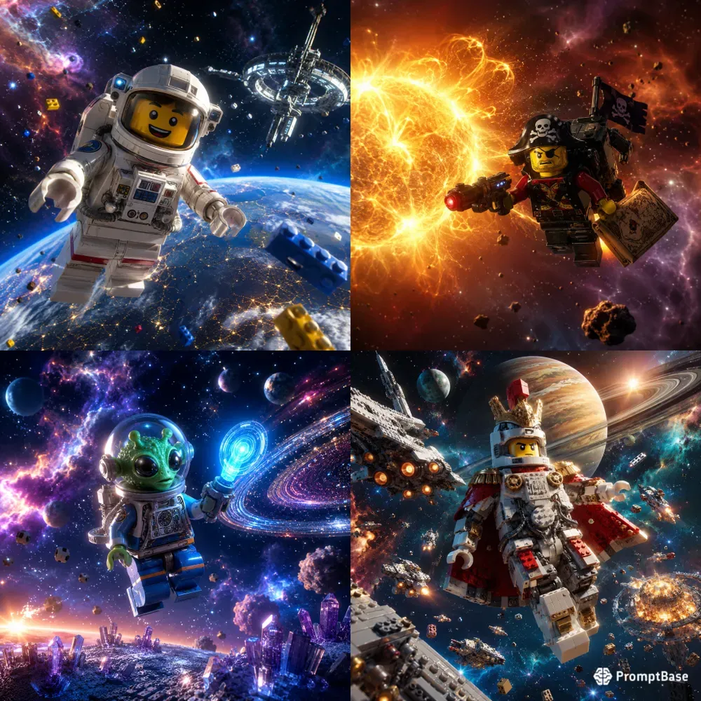 Lego Cosmic Adventures Collections