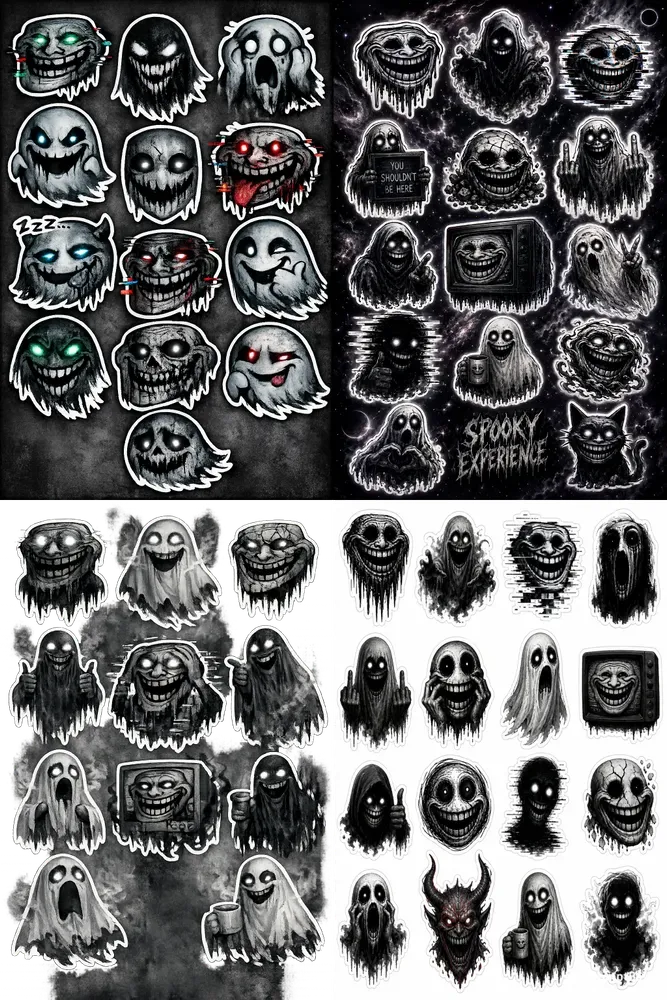 Trolling Faces Stickers