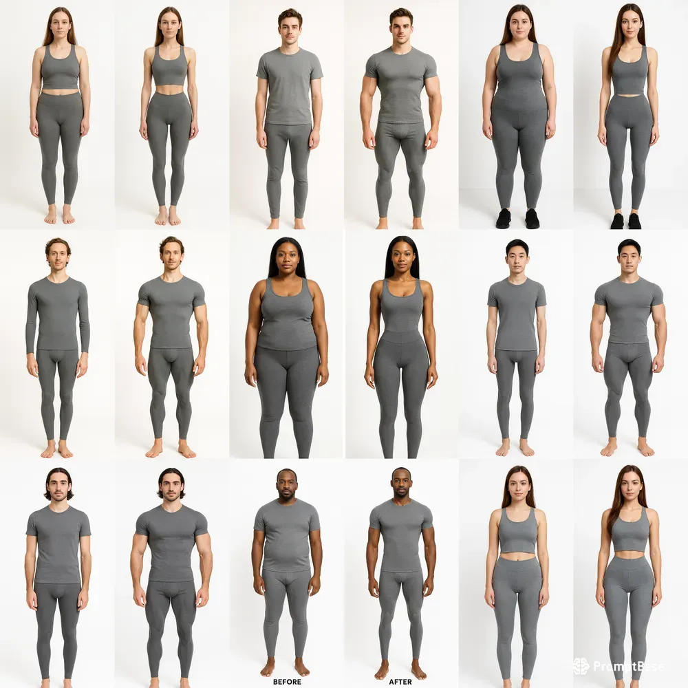 Before After Fullbody Transformations