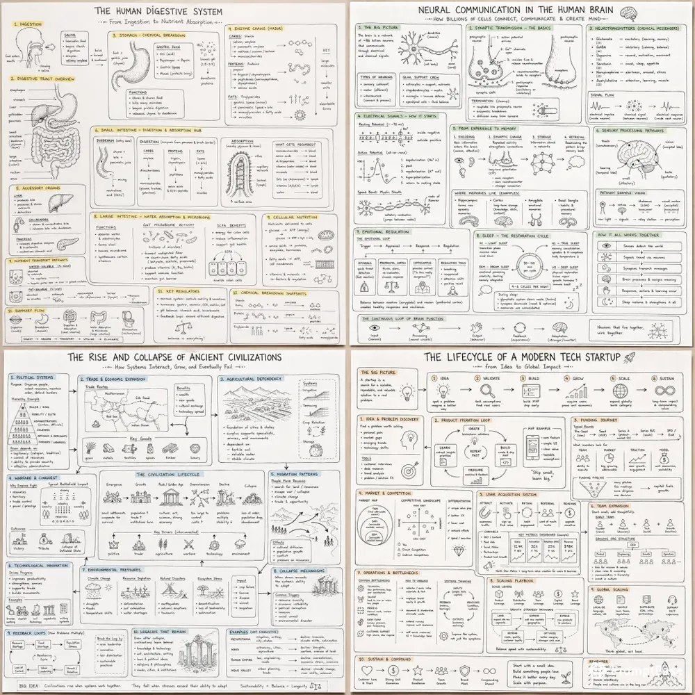 Academic Notebook Diagram Generator