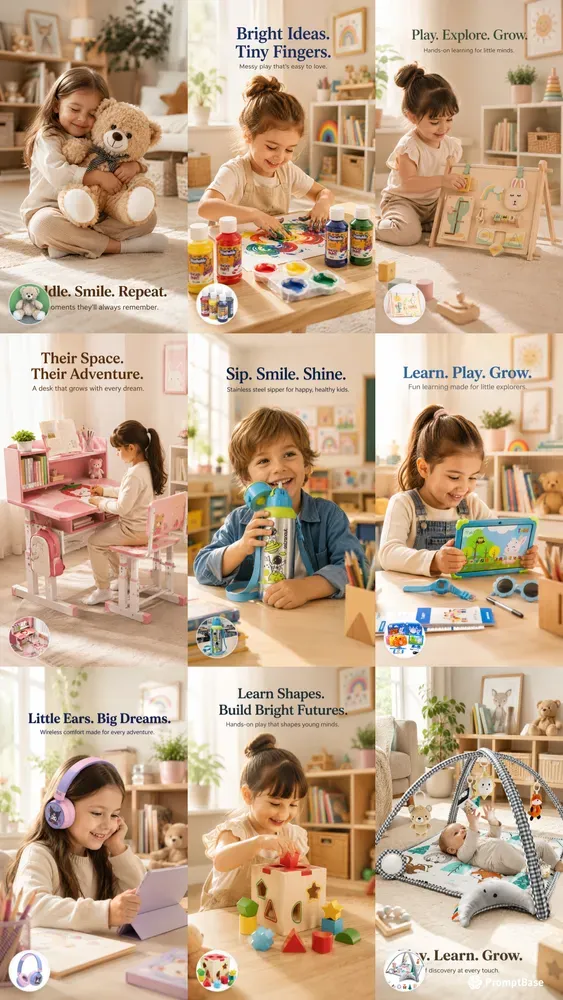 Kids Product Instagram Ad Creators