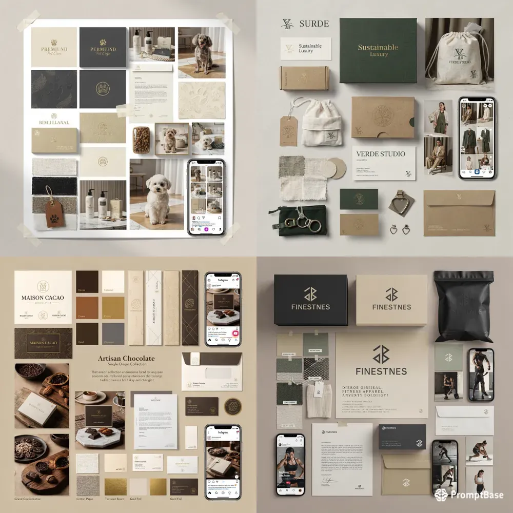 Brand Identity Mood Boards