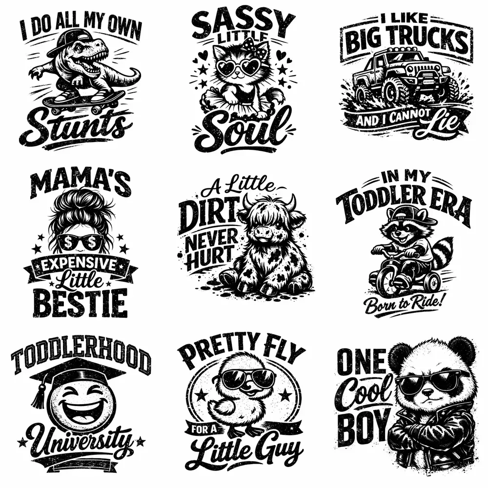 Cool Toddler T Shirt Designs Svg Vectors