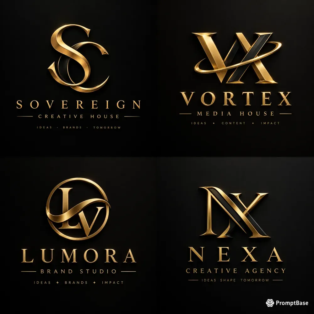 Luxury Agency Logo Designs