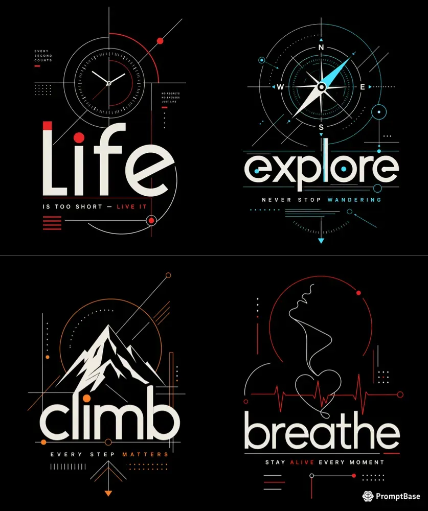 Minimal Quote Tshirt Designs