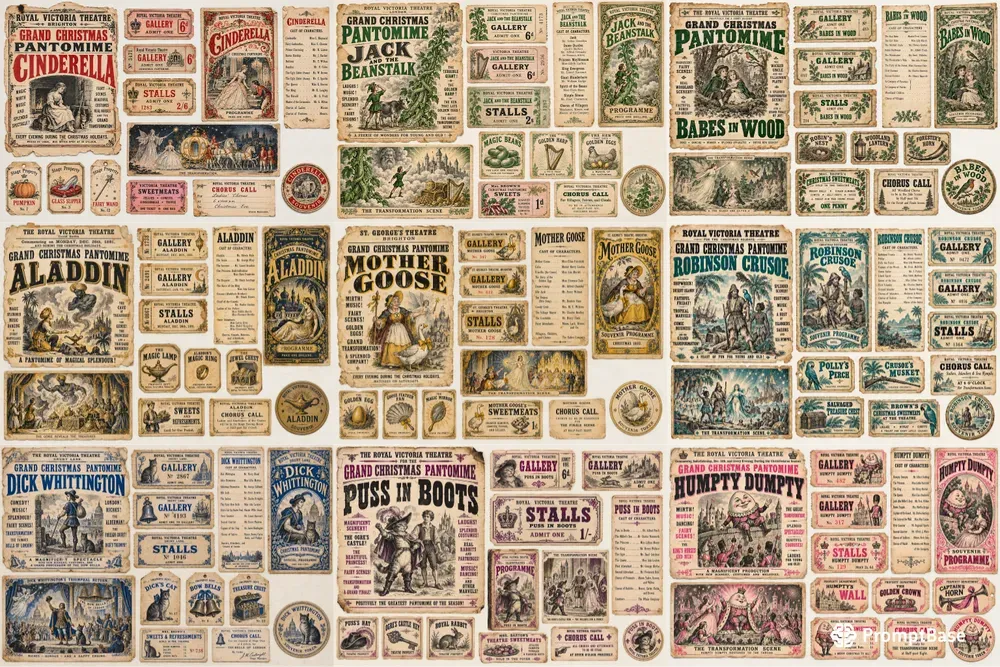 Christmas Pantomime Ephemera