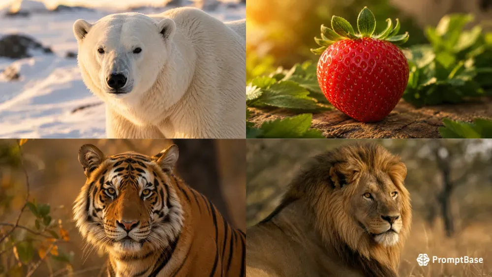 Hyperrealistic Photorealistic Wildlife