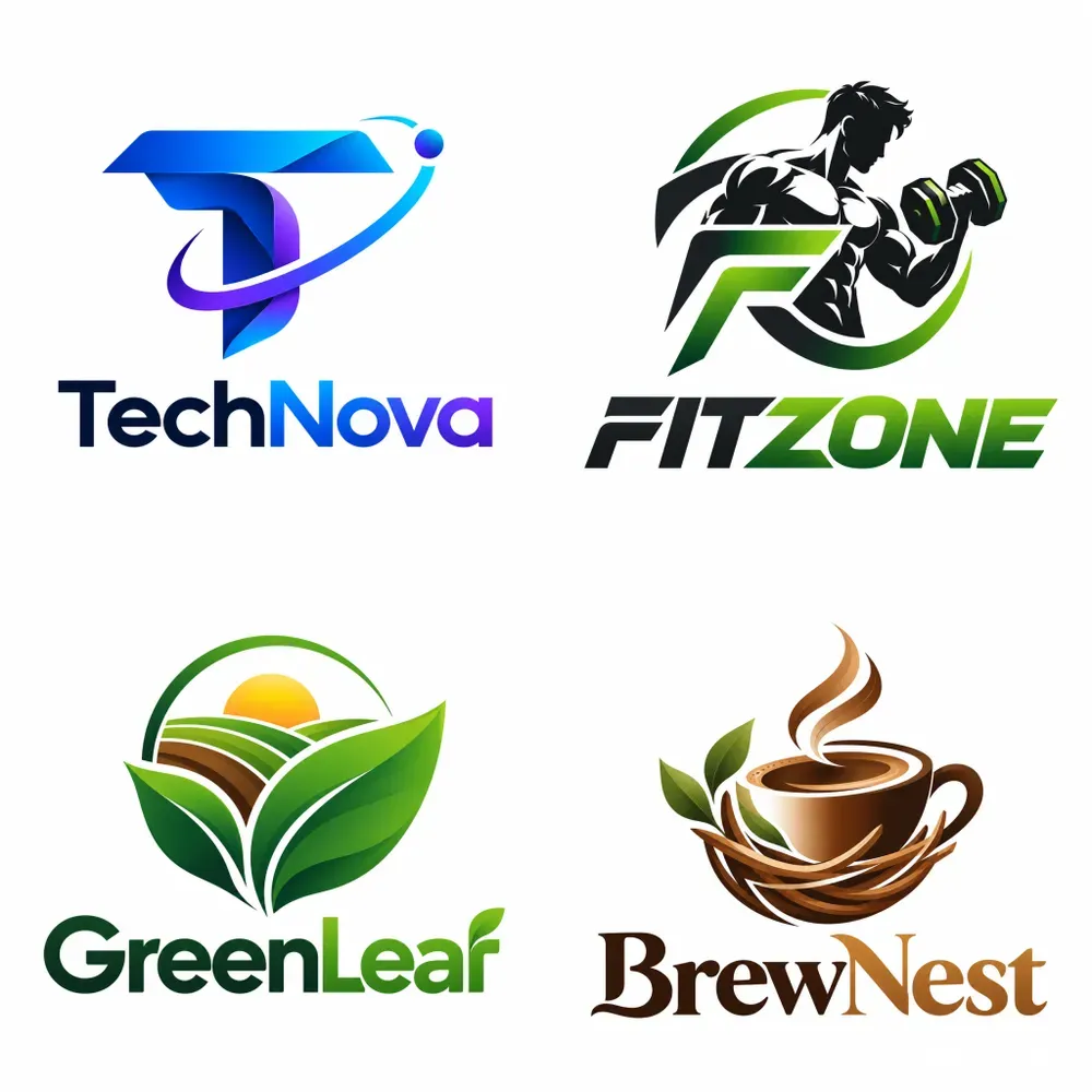 Vibrant Startup Logo Designs
