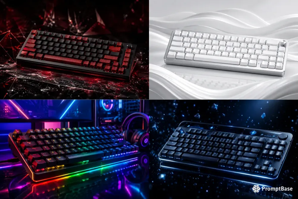 Premium Keyboard Advertisement Generator