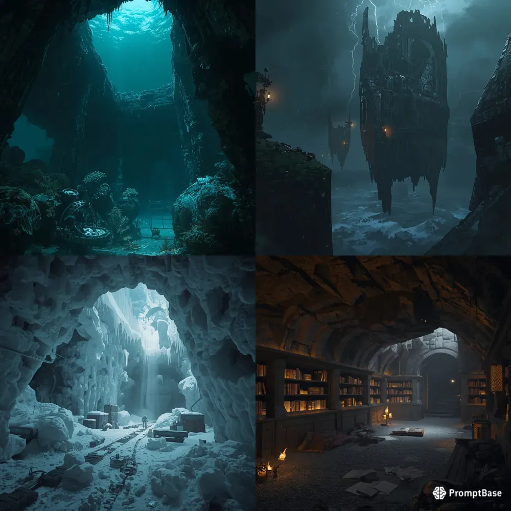 Forgotten Worlds Environment Generator