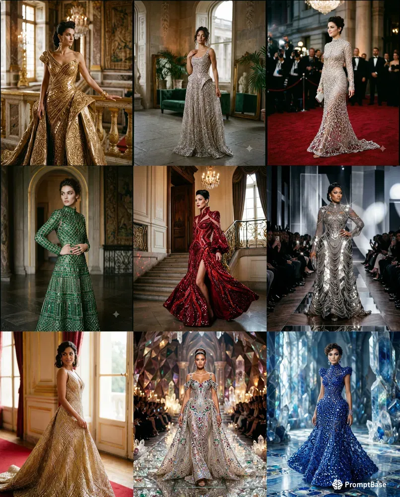 Luxury Gemstone Fashion Generator