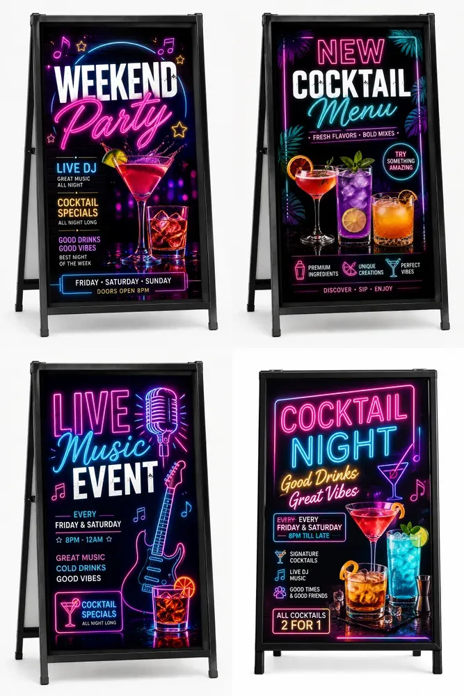 Bar Promotion Standee Generator