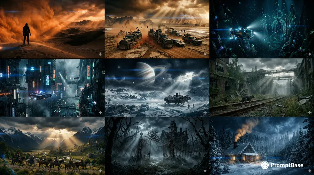 35mm Epic Cinematic Establishing Shots