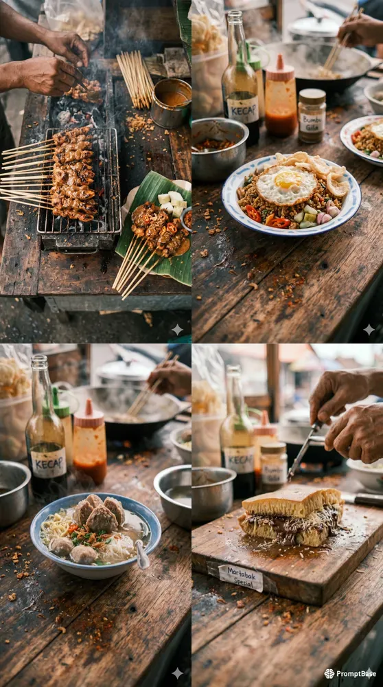 Viral Street Food Visual Generator
