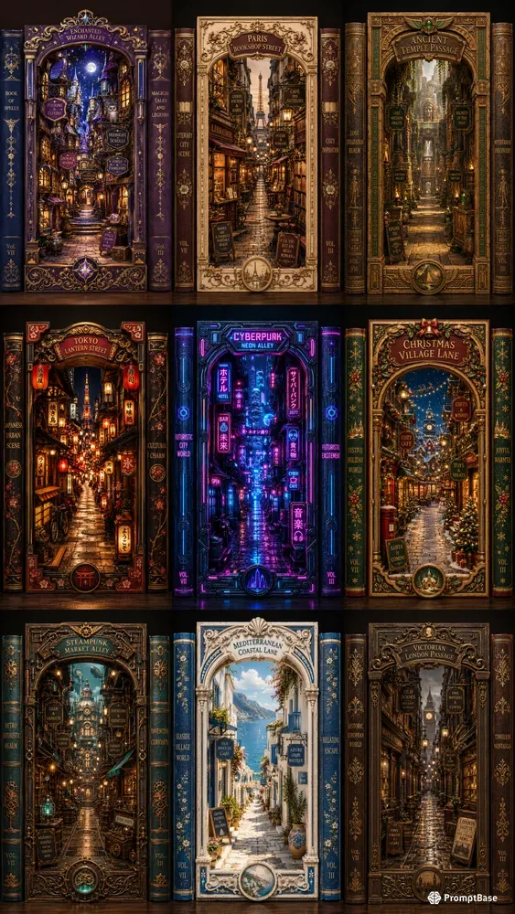 Premium Book Nook Collections