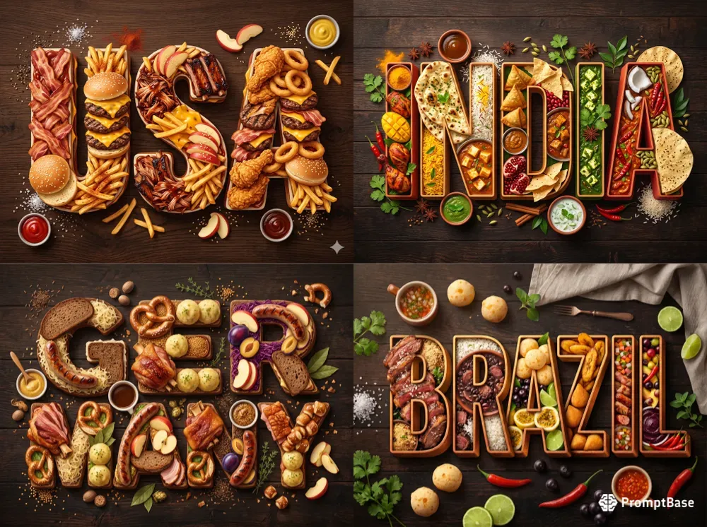 Food Country Associations