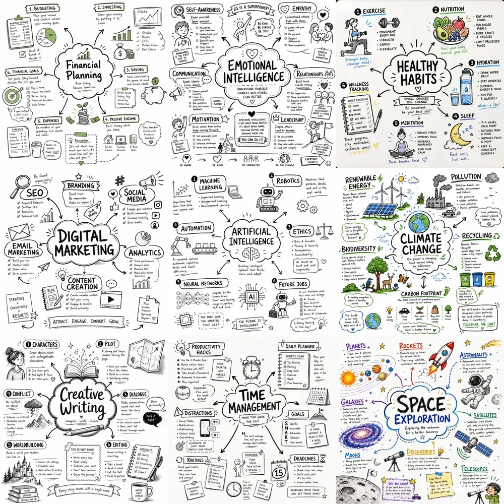 Handdrawn Sketchnotes