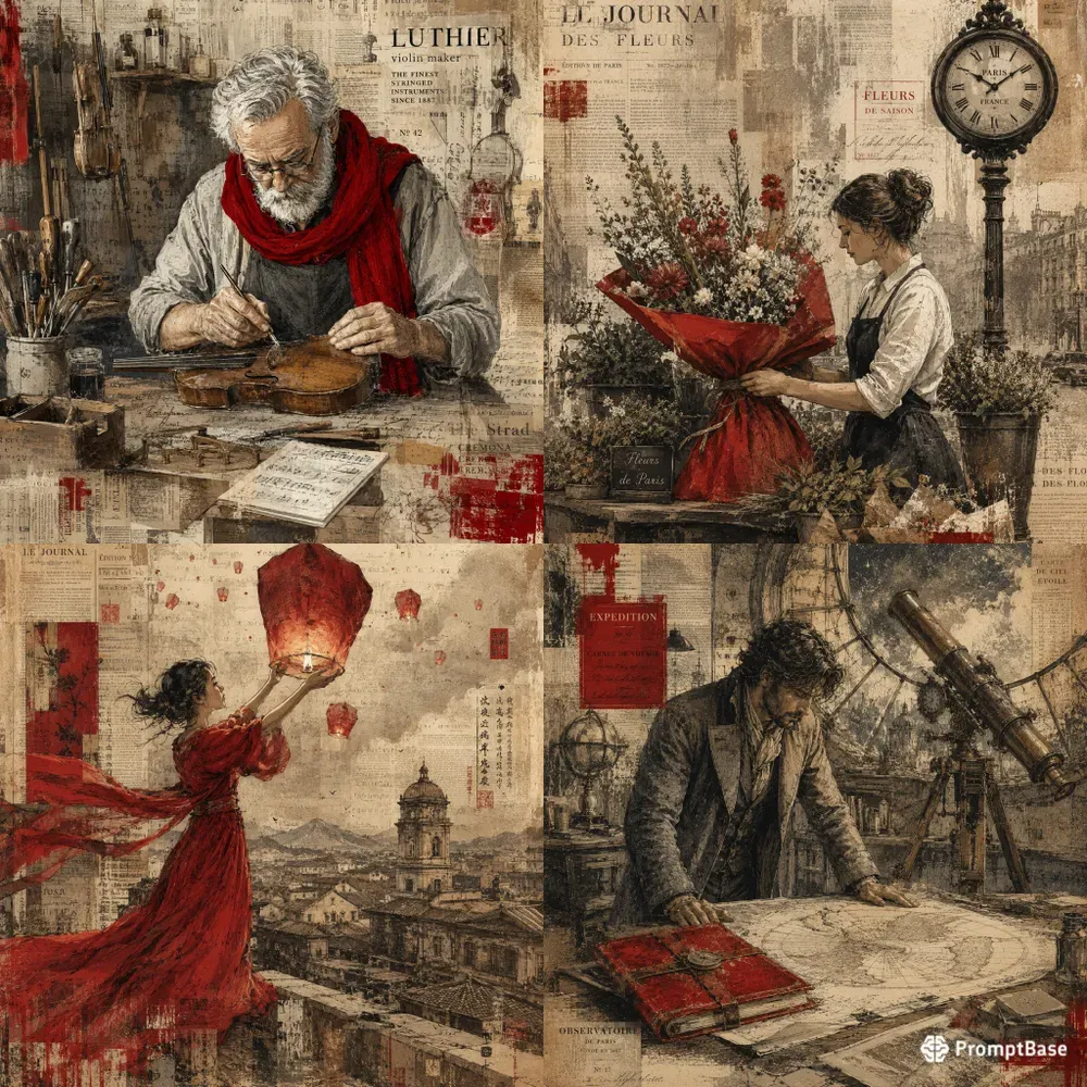 Urban Story Collages
