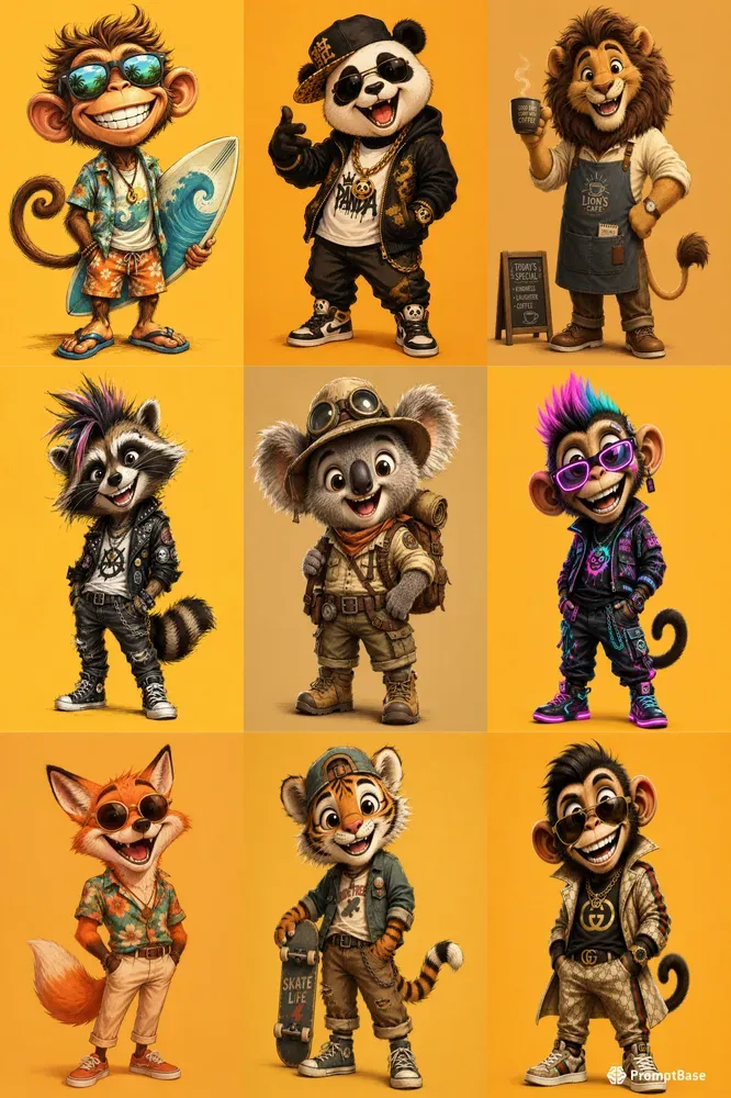 Whimsical Cartoon Character Makers