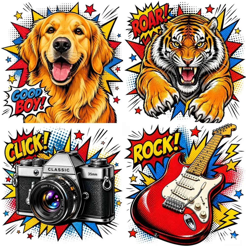 Bold Pop Art Painting Creators