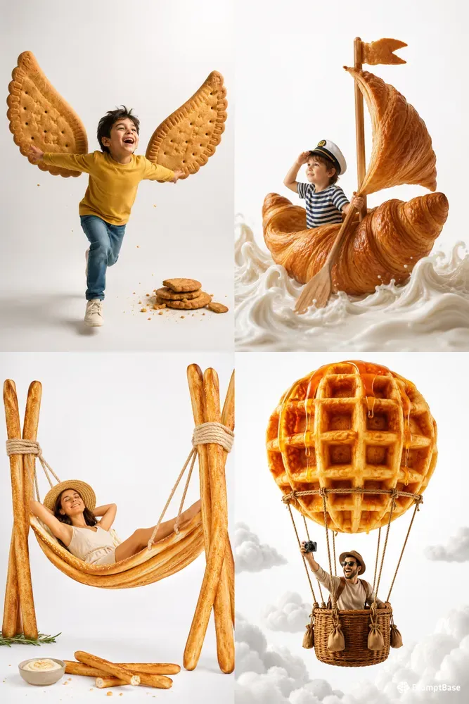 Creative Food Ad Concepts