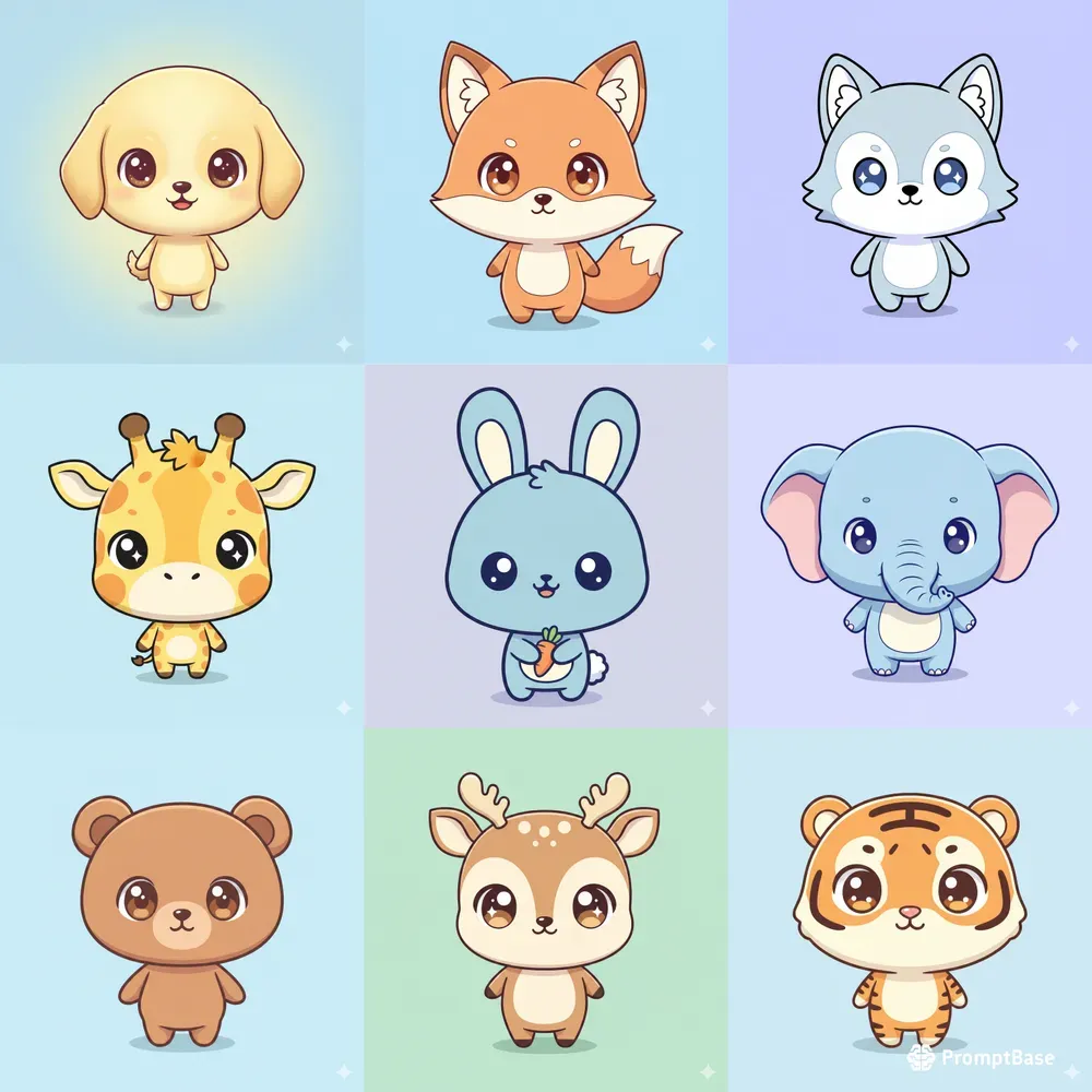 Chibi Animal Characters