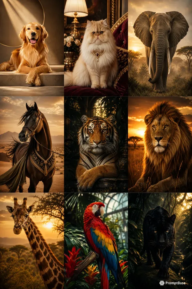 Luxury Animal Portrait Designers