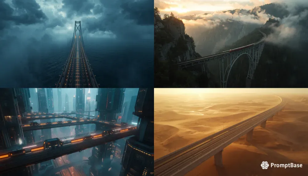 Cinematic Bridges Transit Worlds