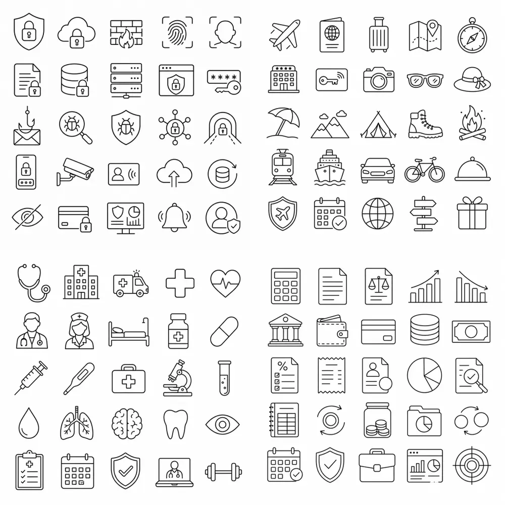 Consistent 25 Line Icon Generator