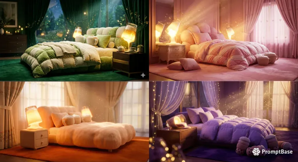 The Radiant Milkfoam Bedrooms