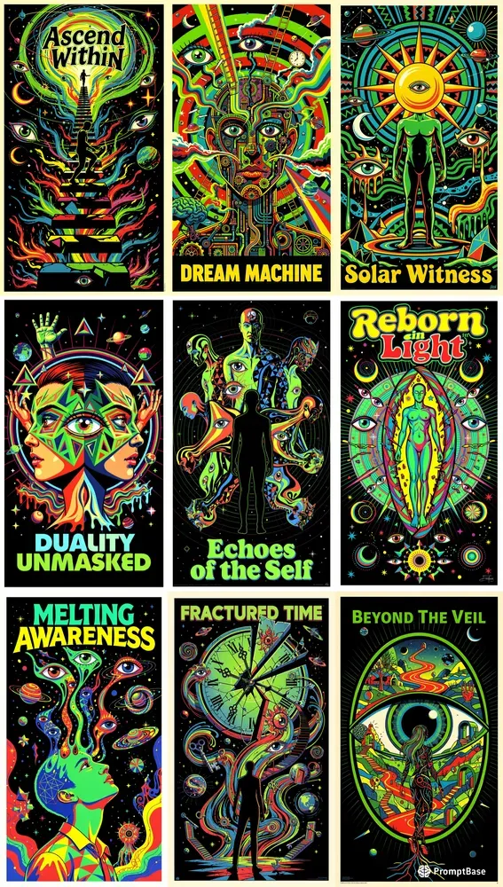Psychedelic Poster Art Generator