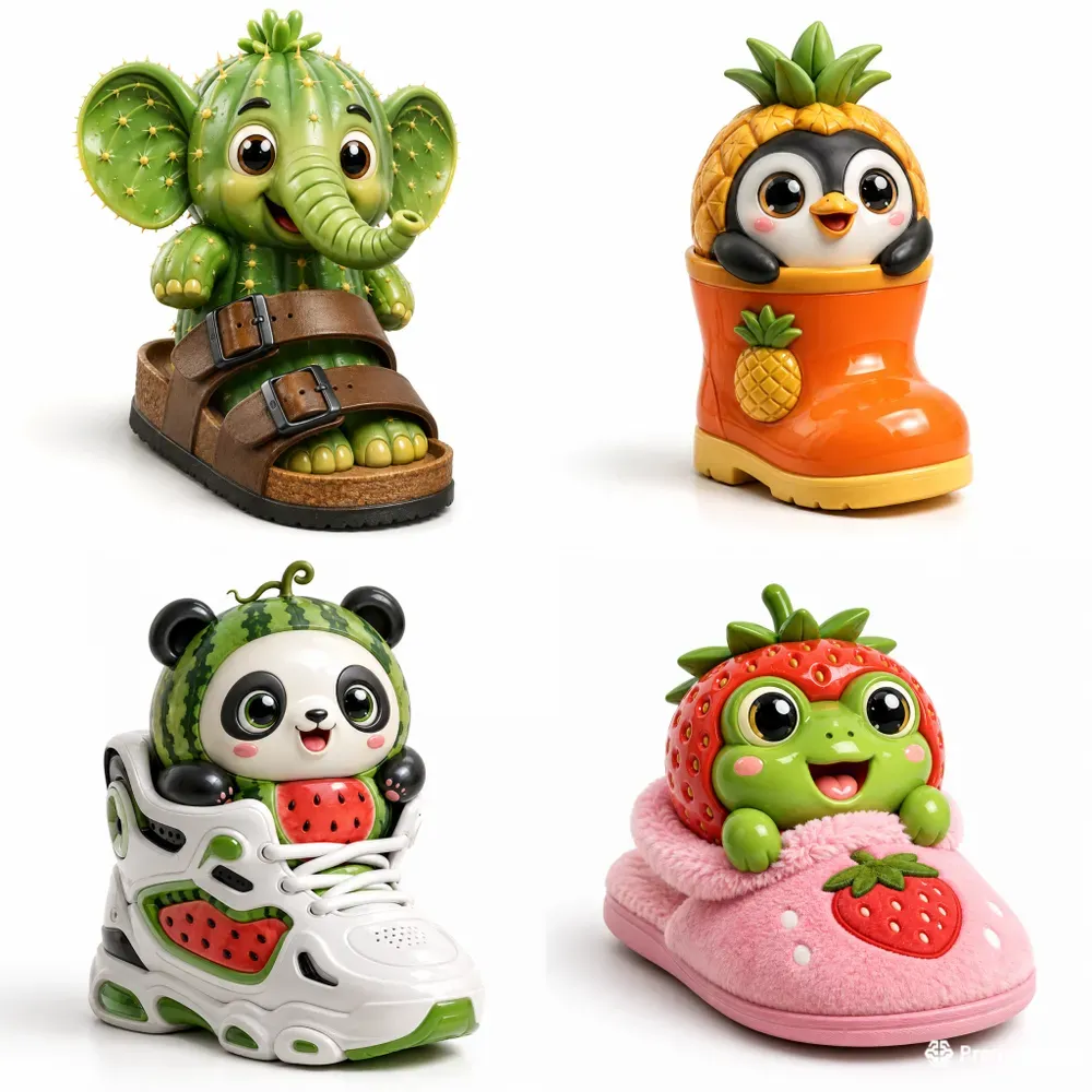 Animal Food Toy Footwear