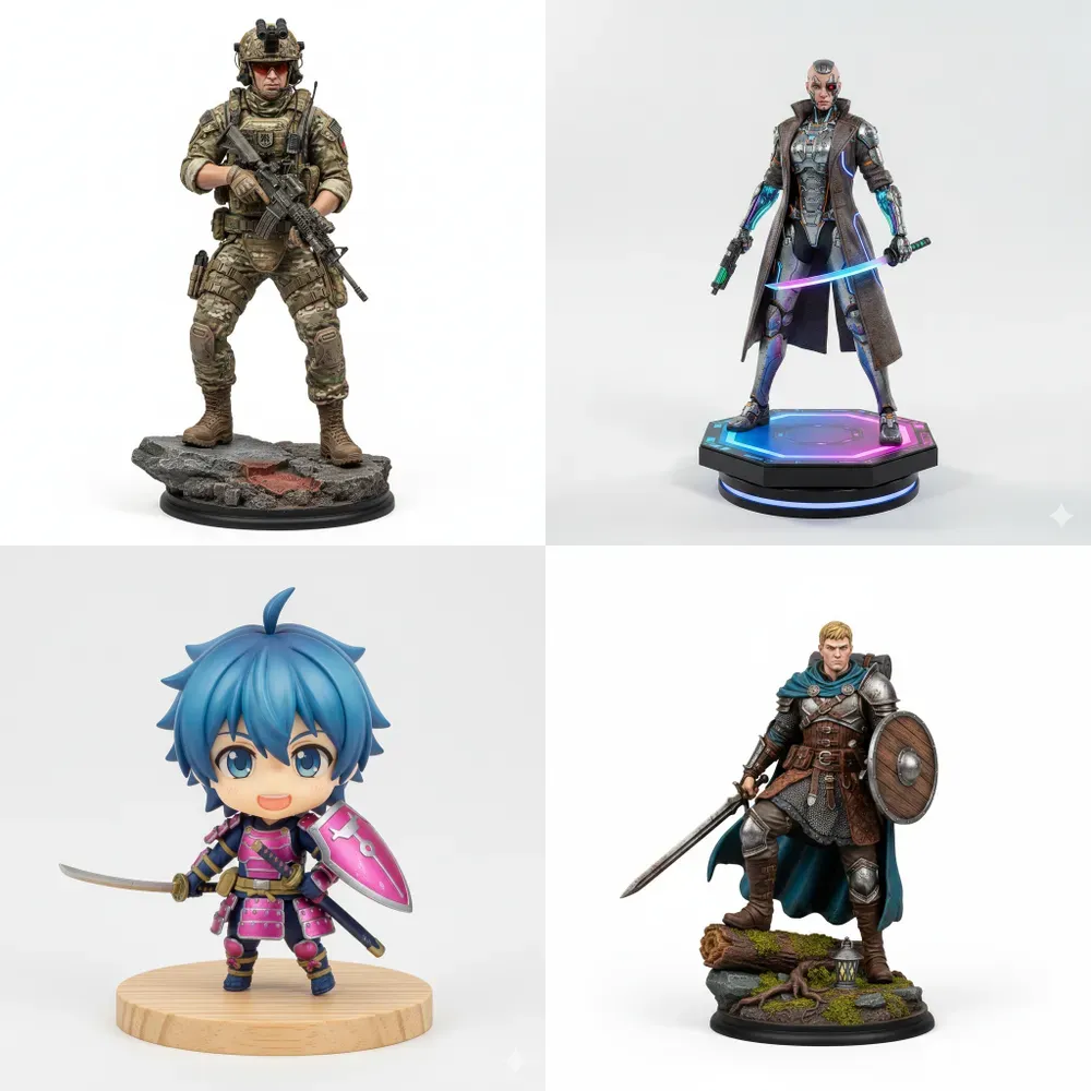 Premium Collectible Figurine Generator