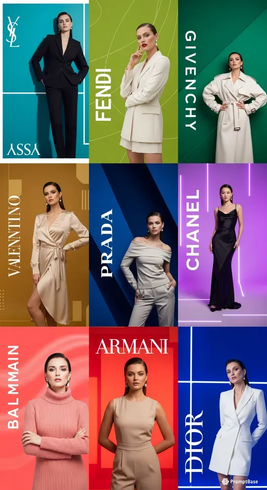 Luxury Fashion Story Posters