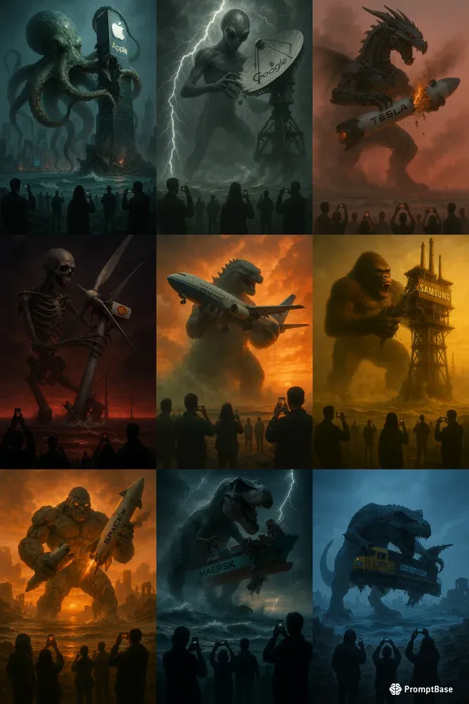 Apocalyptic Giants With Brands