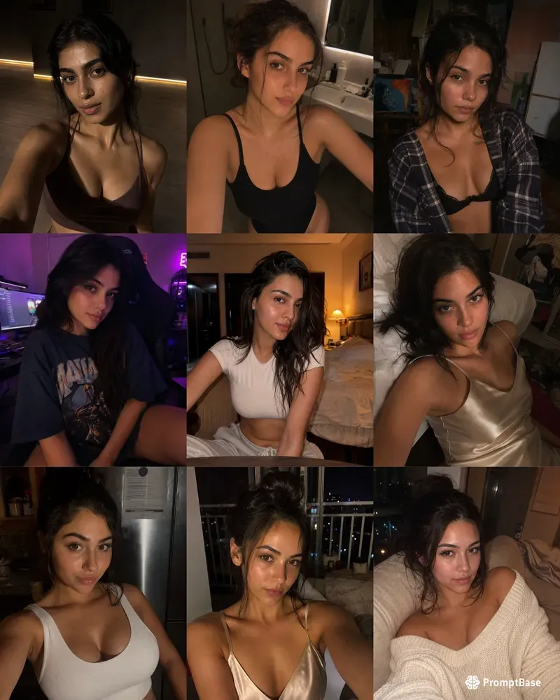 Alluring Lounge Lifestyle Girl Portraits