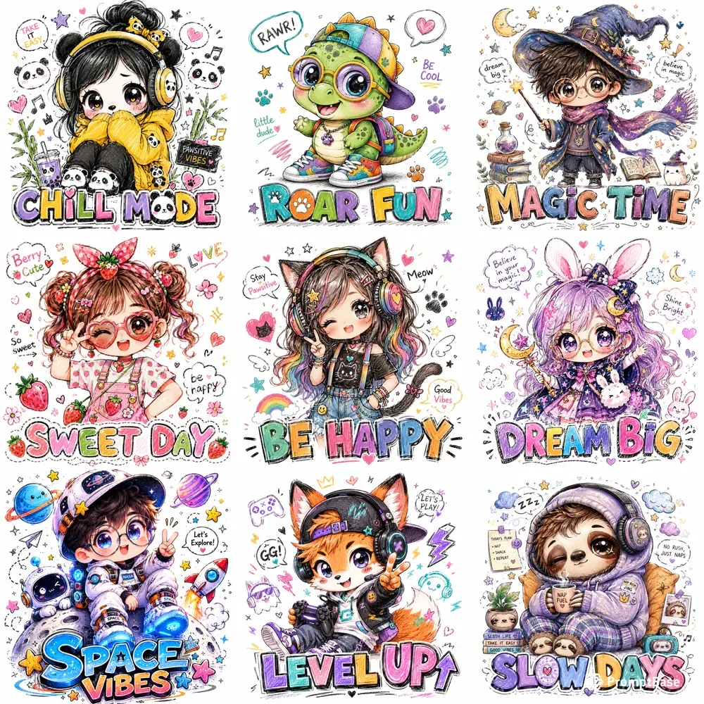 Cute Scribble Character Creators