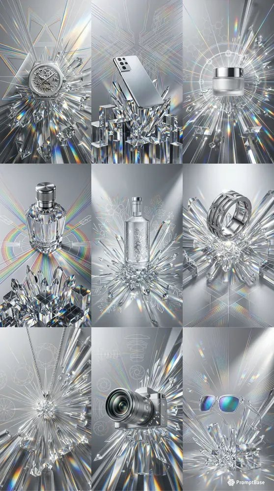 Prismatic Crystal Radiant Lights