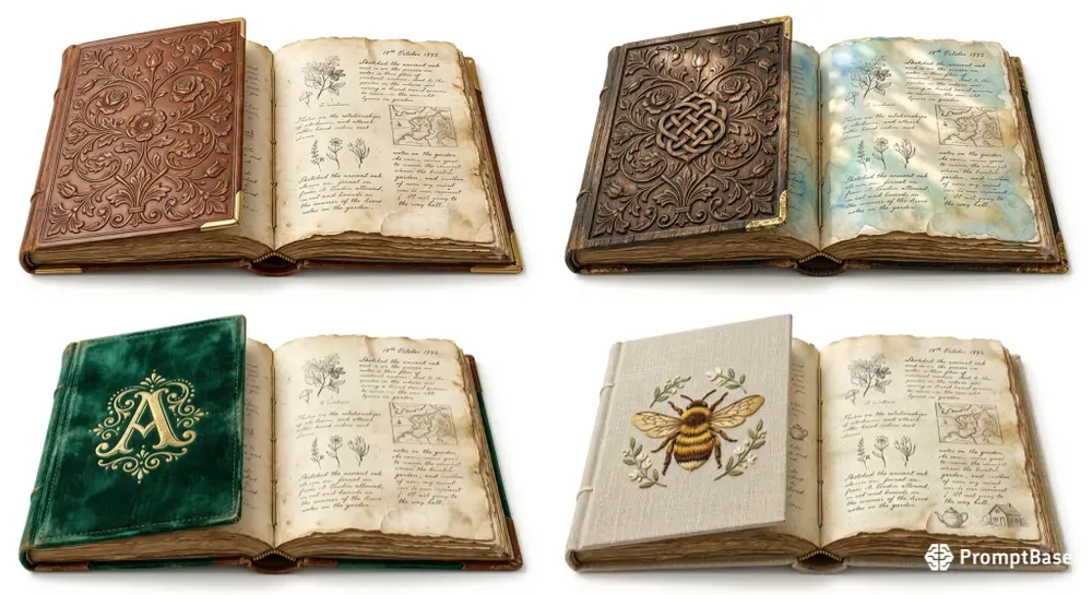 Premium Journal Aesthetic Cliparts
