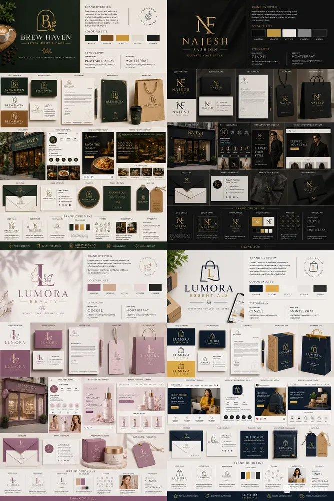 Premium Brand Identity Designs