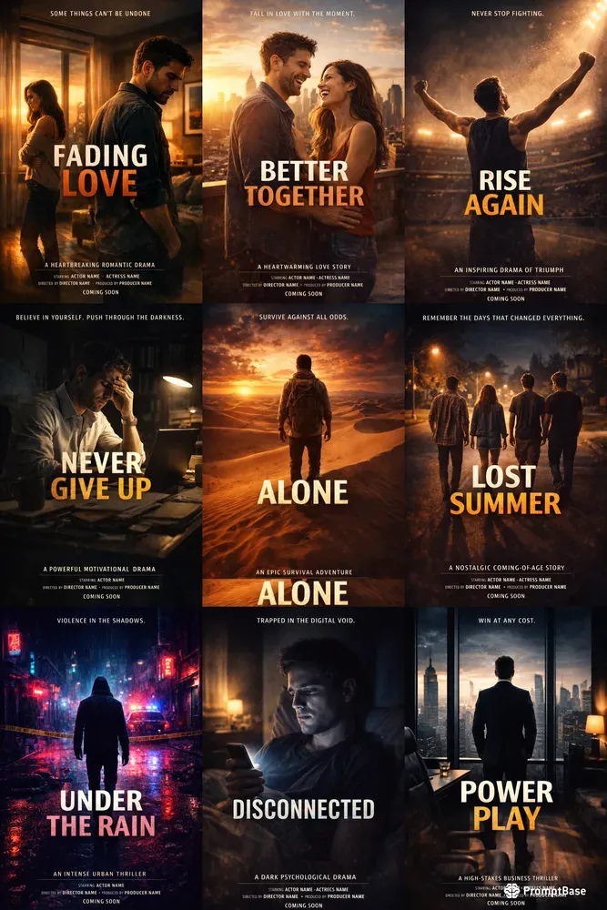 Cinematic Movie Poster Pros